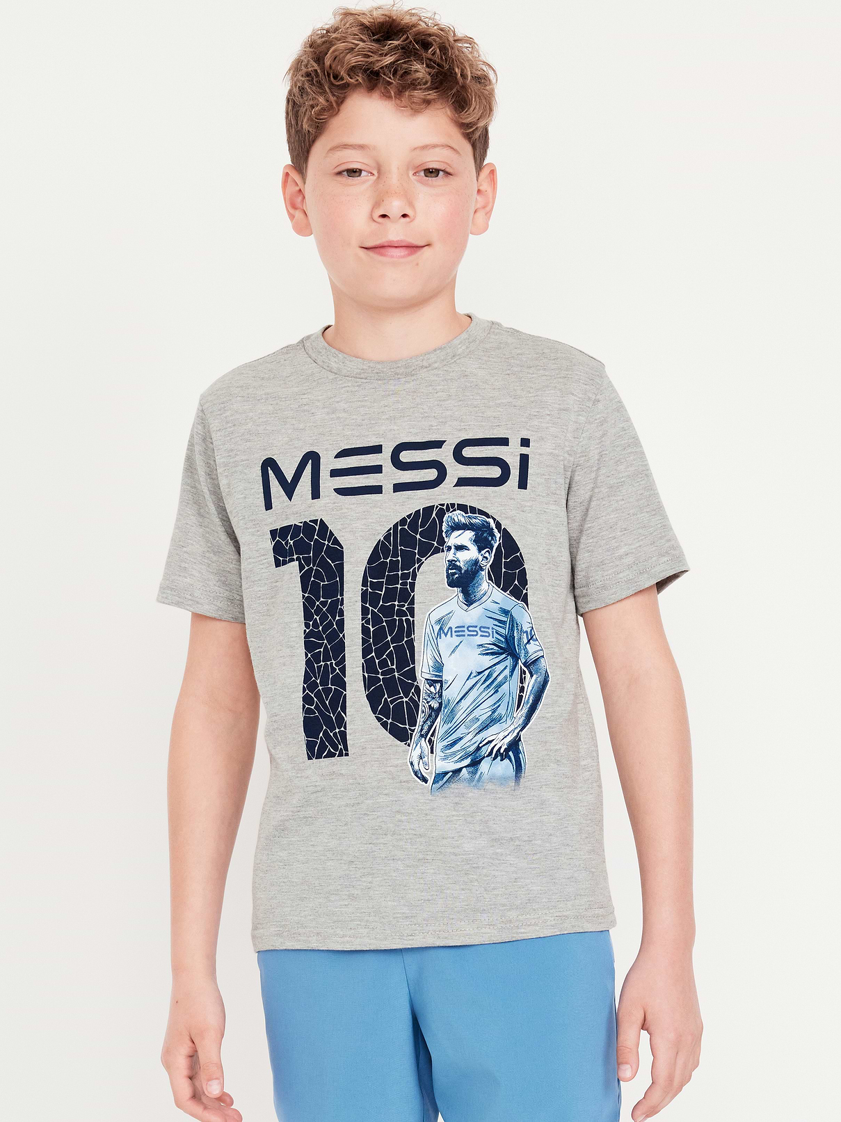 L'image numéro 1 présente T-shirt à imprimé Messi™ pour garçon