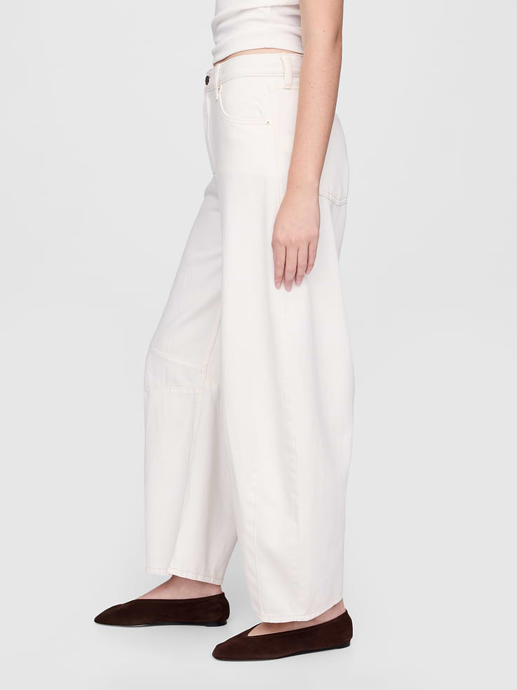Image number 3 showing, High Rise UltraSoft Horseshoe Jeans