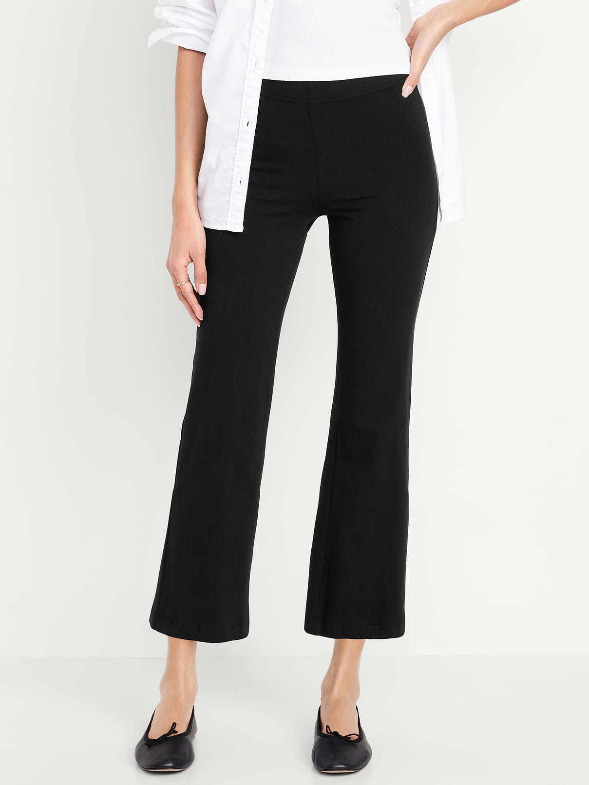 L'image numéro 1 présente Legging évasé tendance à taille haute