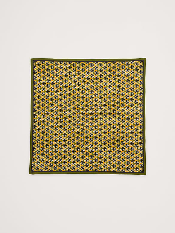 The White Lotus Cotton Scarf
