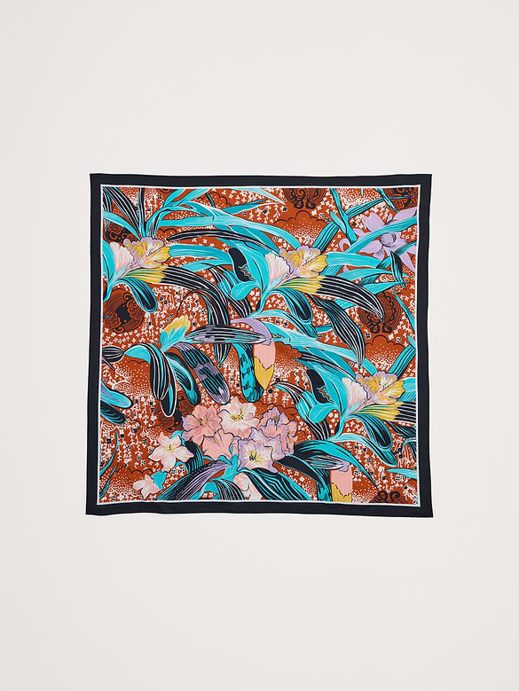 The White Lotus Cotton Scarf