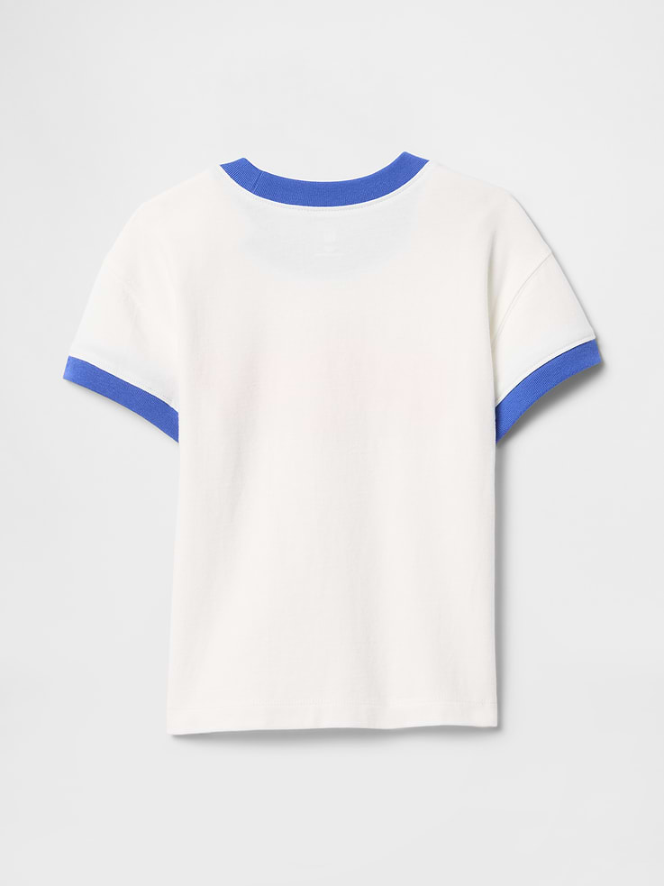 Image 2 of 2, Baby & Toddler Camp Gap Ringer T-Shirt