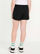 Image number 2 showing, High-Waisted Dolphin-Hem Run Shorts for Girls