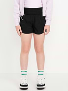 Image number 3 showing, High-Waisted Dolphin-Hem Run Shorts for Girls