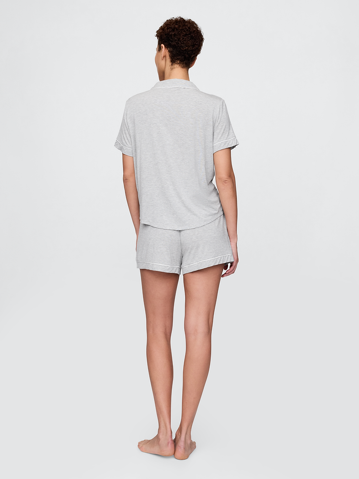 Image number 2 showing, SoftMade Modal PJ Shorts
