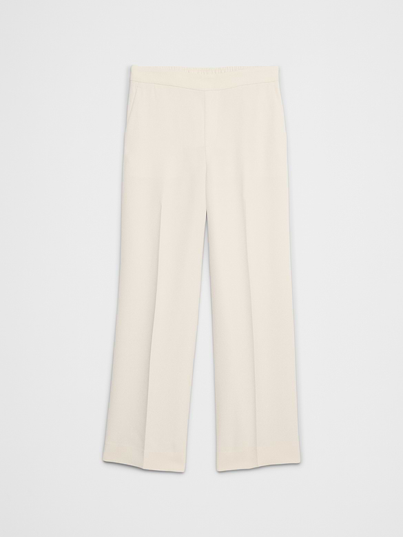 Hayden Crepe Wide-Leg Pant