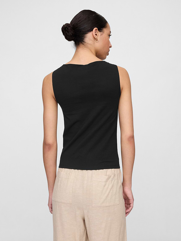 Boatneck Tank Top