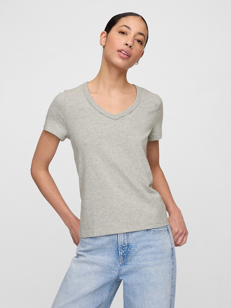 Image number 1 showing, Favorite V-Neck T-Shirt