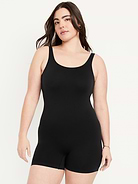Image number 3 showing, Seamless Ribbed Short Bodysuit
