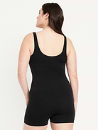 Image number 4 showing, Seamless Ribbed Short Bodysuit