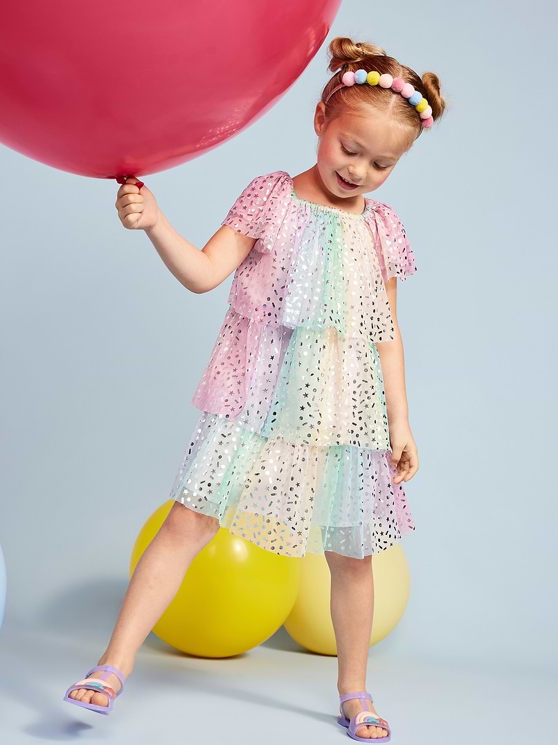 toddler dresses Priscilla Designer Girls Dress such as birthdays or baptisms Old Navy Birthday Short-Sleeve Tulle