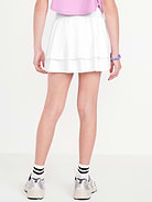 Image number 2 showing, High-Waisted Crossover PowerSoft Skort for Girls