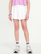 Image number 3 showing, High-Waisted Crossover PowerSoft Skort for Girls