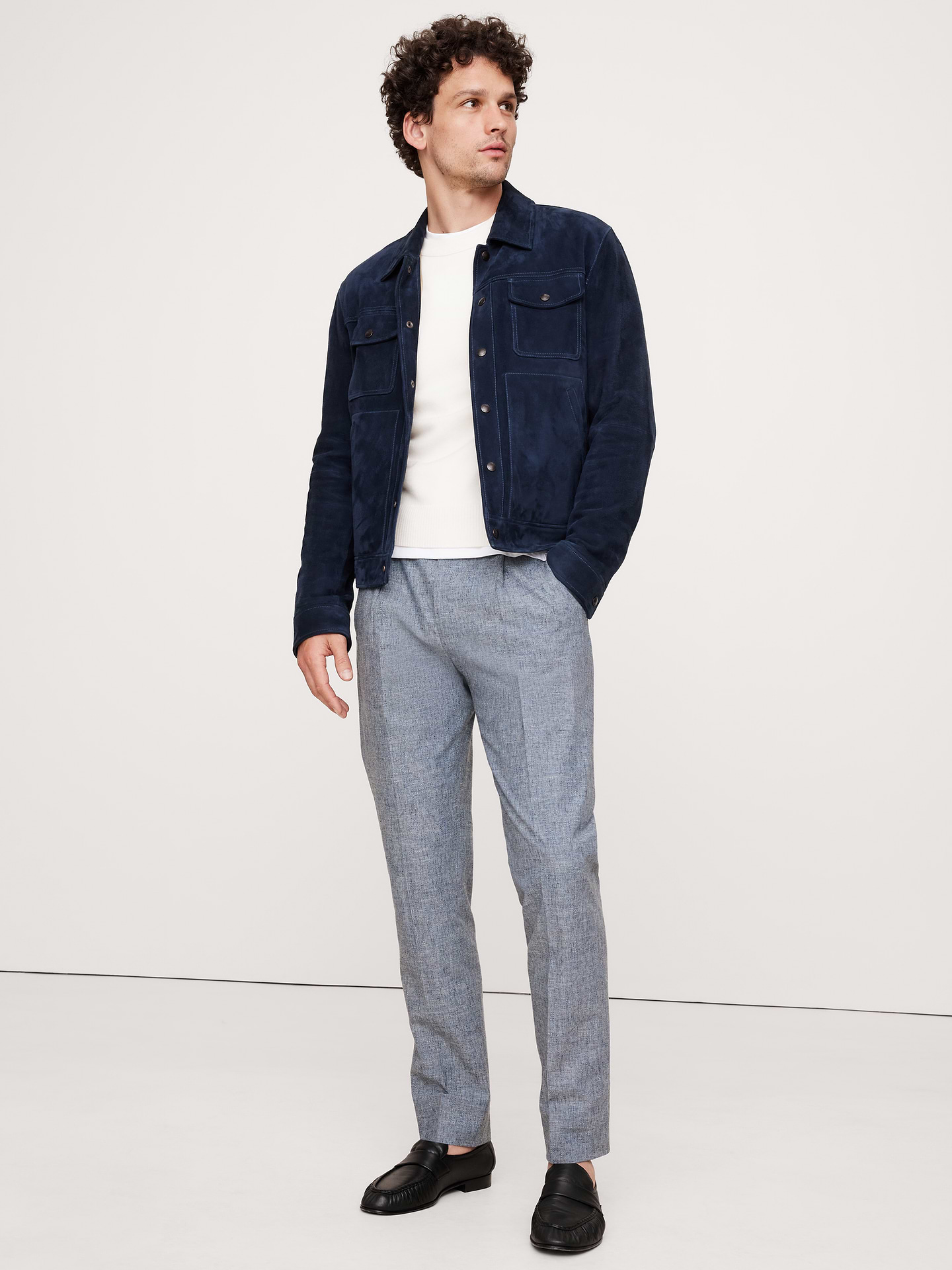 Image number 1 showing, Cotton-Linen Suit Pant