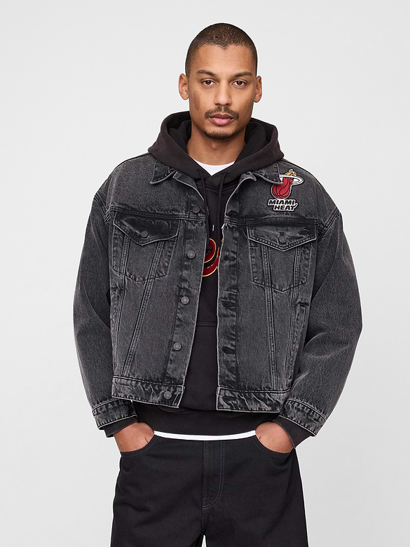 NBA Miami Heat Icon Denim Jacket