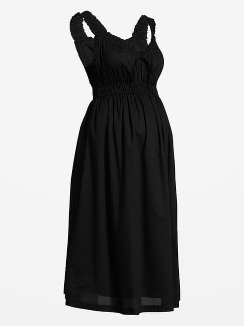 Maternity Sleeveless Fit & Flare Dress
