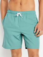 Image number 1 showing, Solid Swim Trunks -- 7-inch inseam