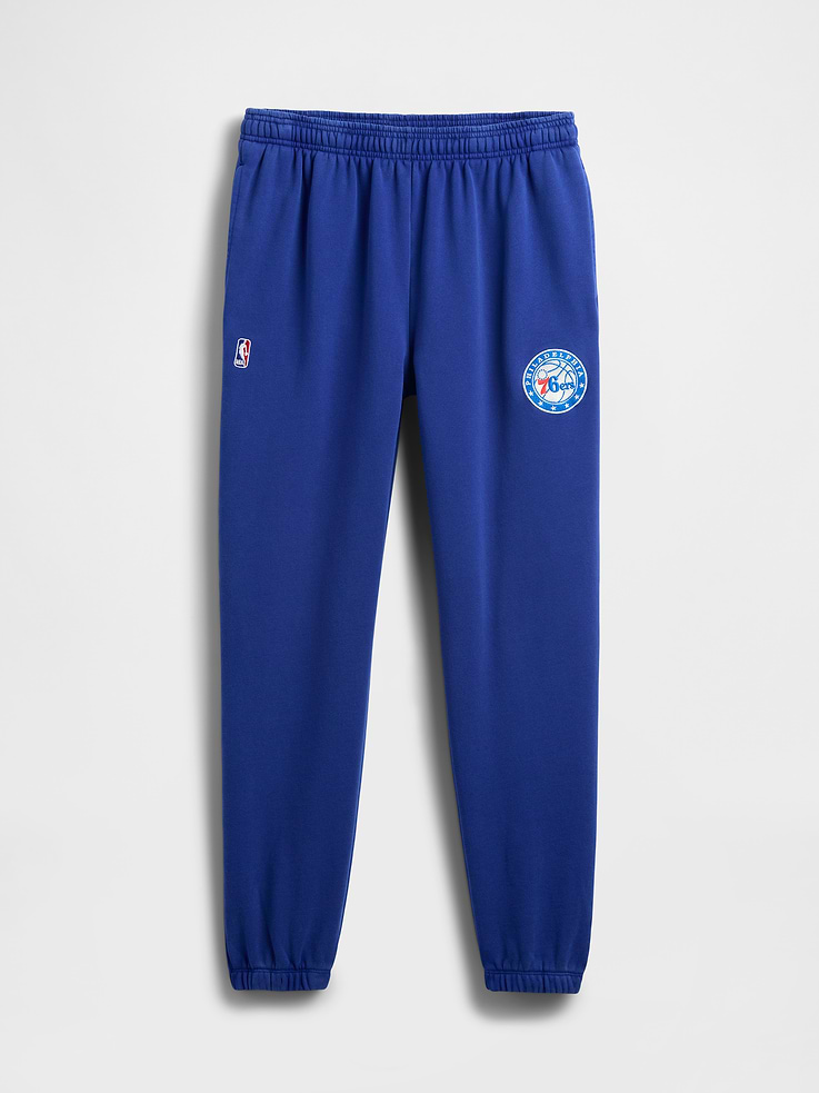 Image 6 of 6, NBA Philadelphia Sixers Logo Heavyweight Joggers
