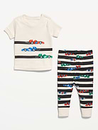 Image 2 of 2, Snug-Fit Graphic Pajama Set for Toddler & Baby