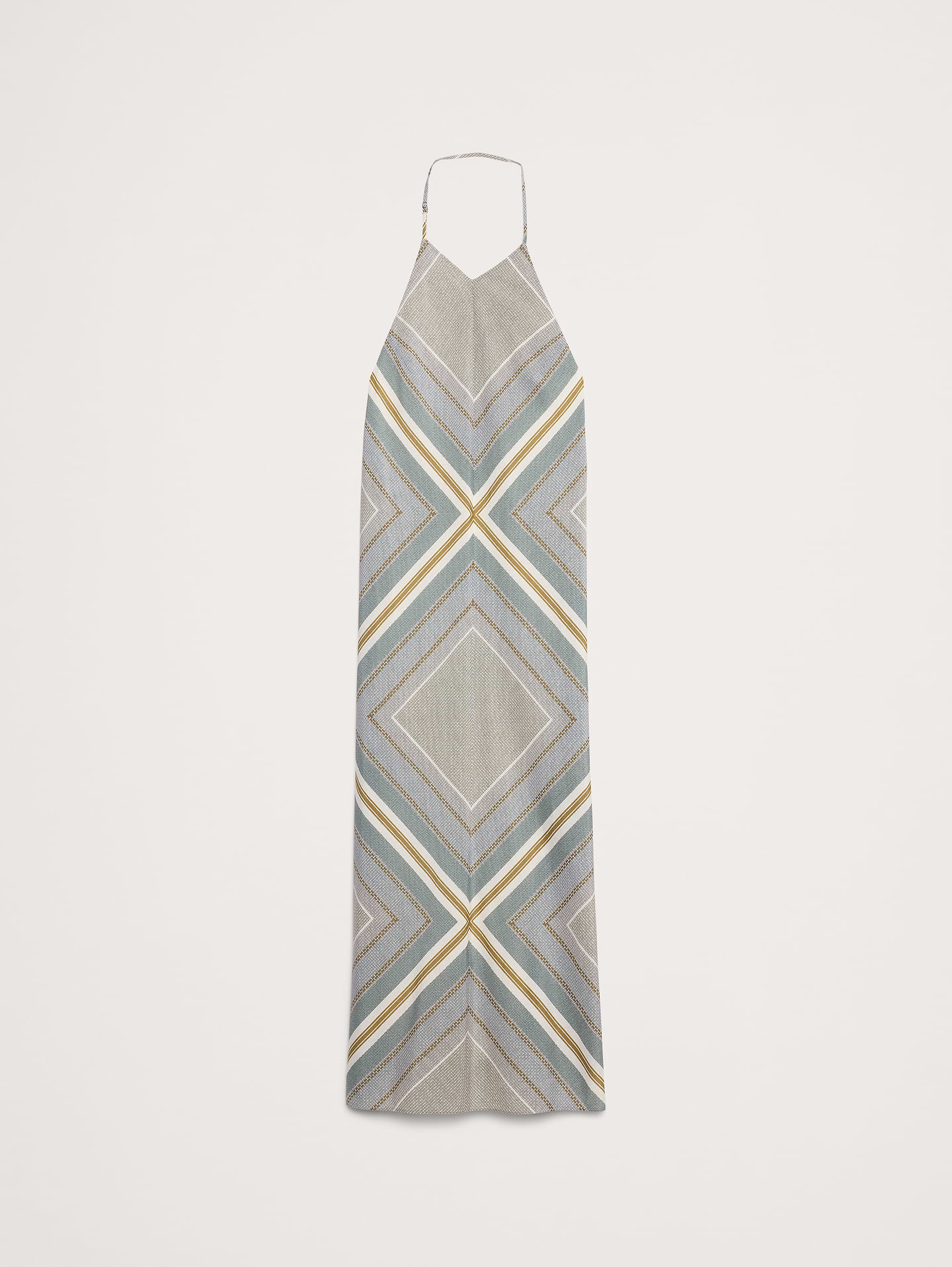 Image number 5 showing, Cotton-Silk Halter Maxi Dress