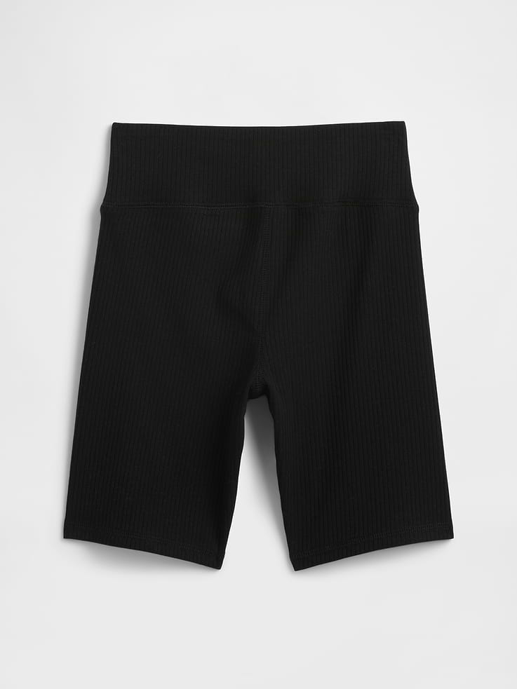 Image number 2 showing, Kids Ribbed Bike Shorts