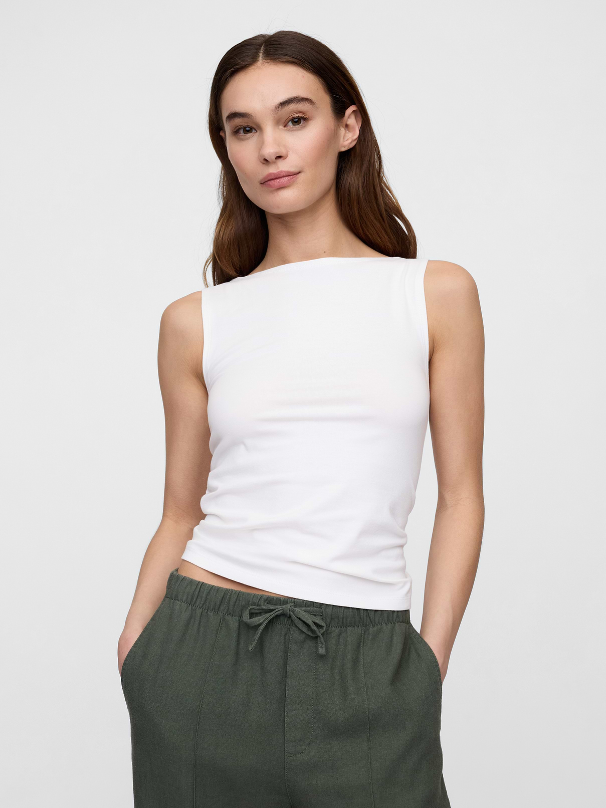 Boatneck Tank Top | Gap Factory