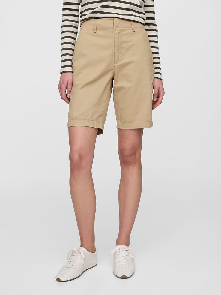 Image number 2 showing, 9" Downtown Khaki Bermuda Shorts