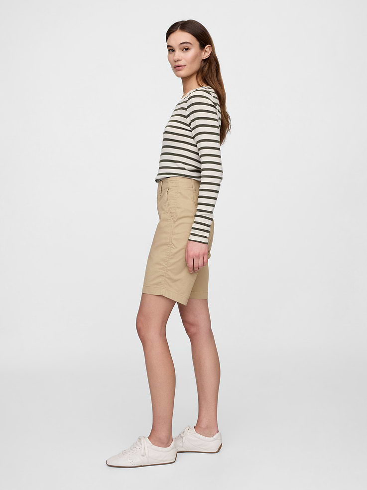 Image number 3 showing, 9" Downtown Khaki Bermuda Shorts