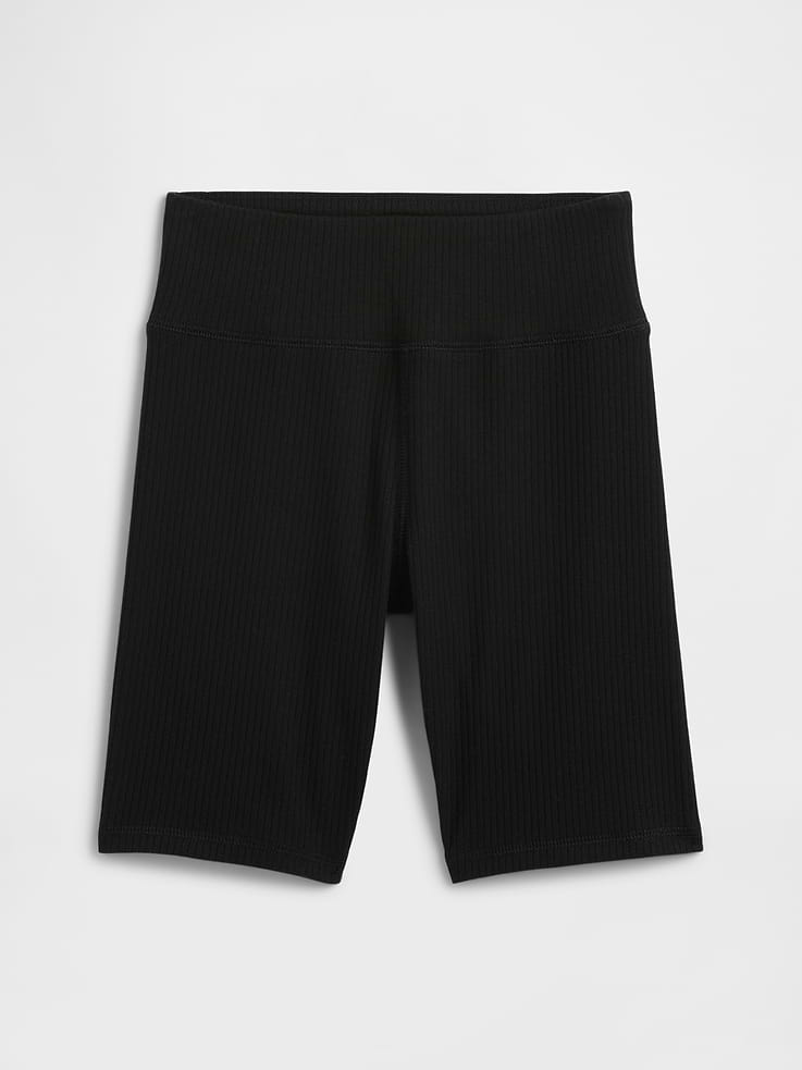 Image number 1 showing, Kids Ribbed Bike Shorts