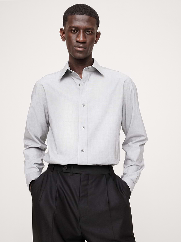 Chemise standard habillée infroissable
