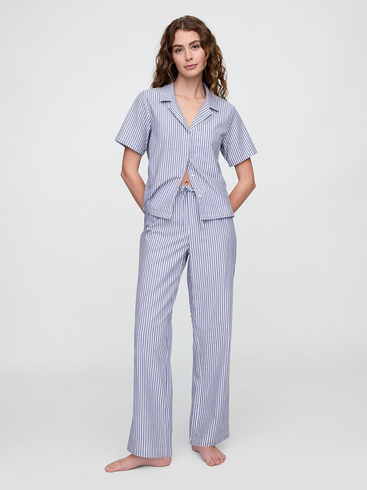 Image number 1 showing, Poplin PJ Pants