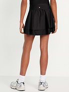 Image 2 of 6, High-Waisted Crossover PowerSoft Skort for Girls