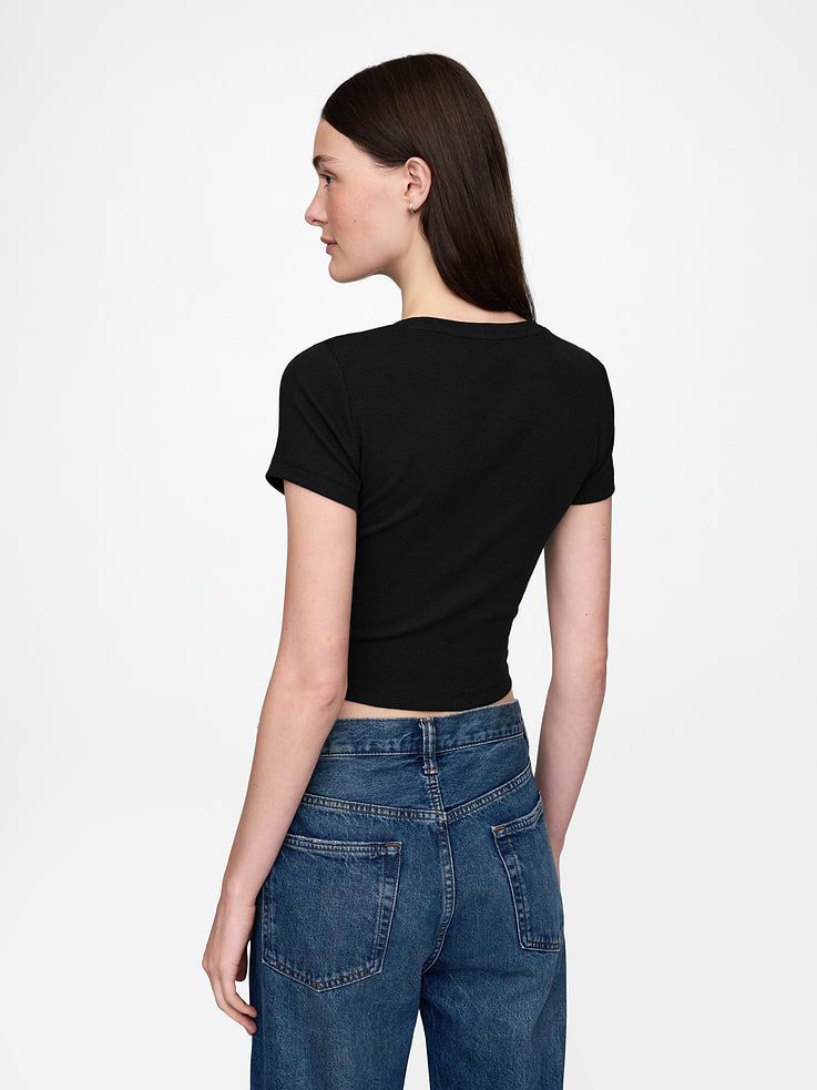 Image number 3 showing, Modern Crop T-Shirt