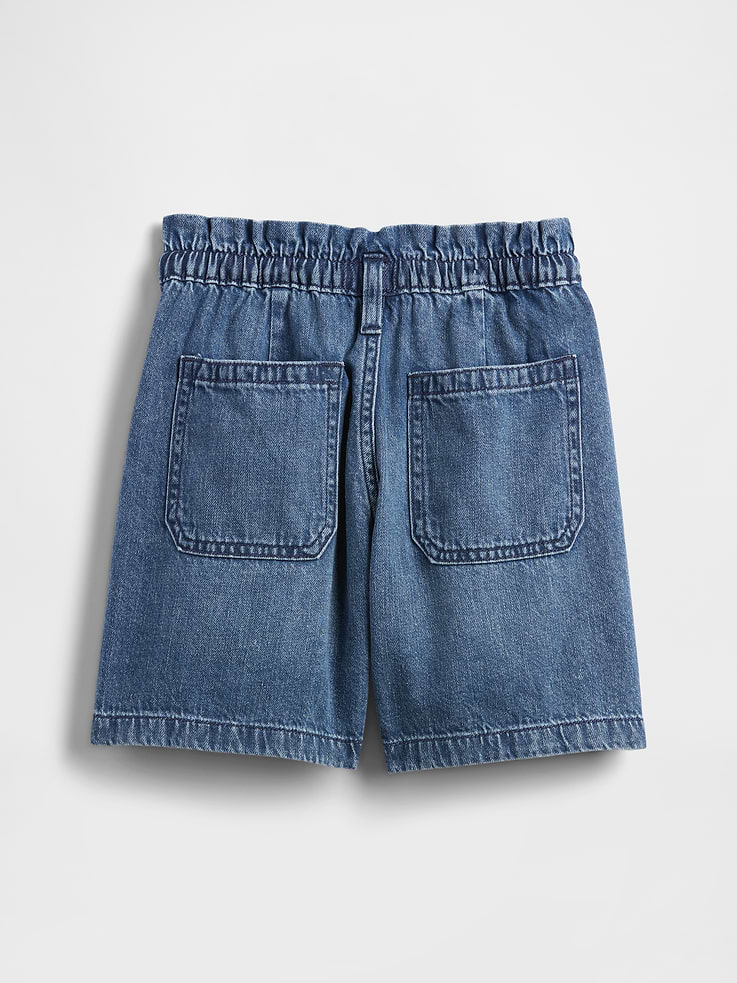 Image number 2 showing, Kids High Rise Relaxed Pull-On Utility Shorts