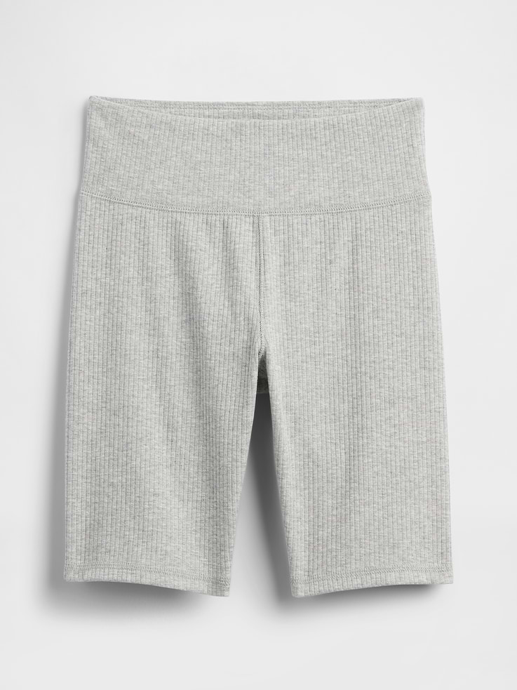 Image number 1 showing, Kids Ribbed Bike Shorts