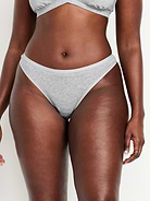 Image number 5 showing, Low-Rise Everyday Cotton Thong