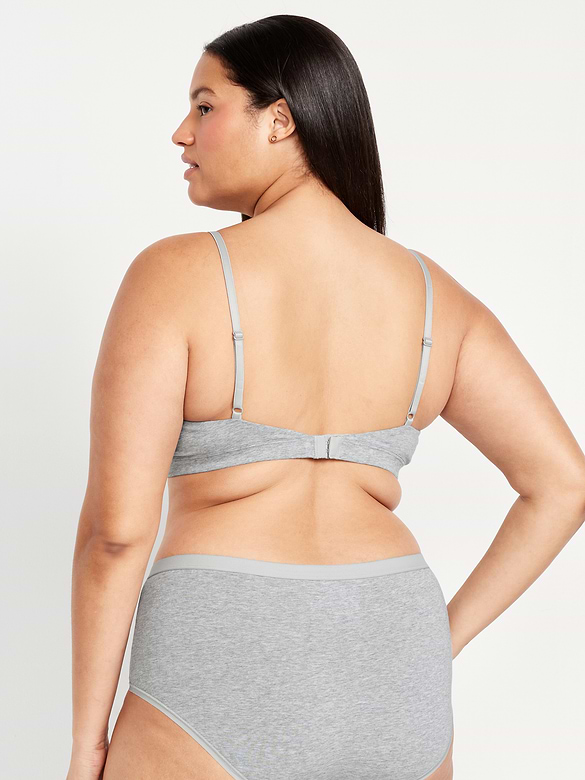 Everyday Cotton Triangle Bralette