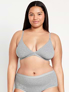 Image number 7 showing, Everyday Cotton Triangle Bralette