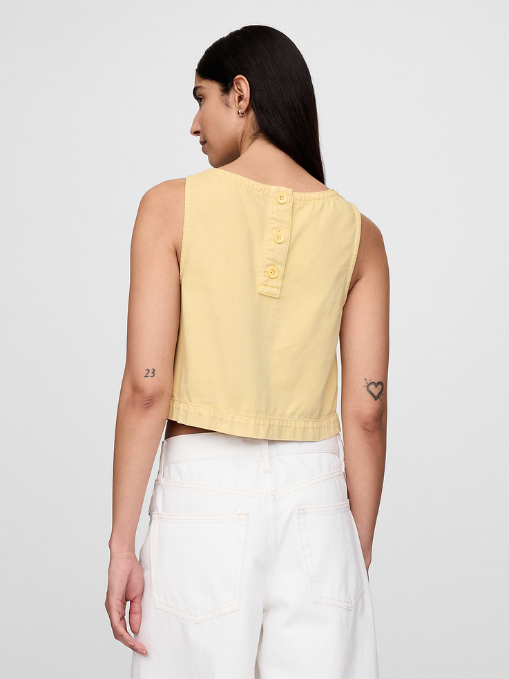 Image number 2 showing, UltraSoft Denim Shell Tank Top