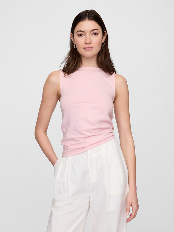 Boatneck Tank Top
