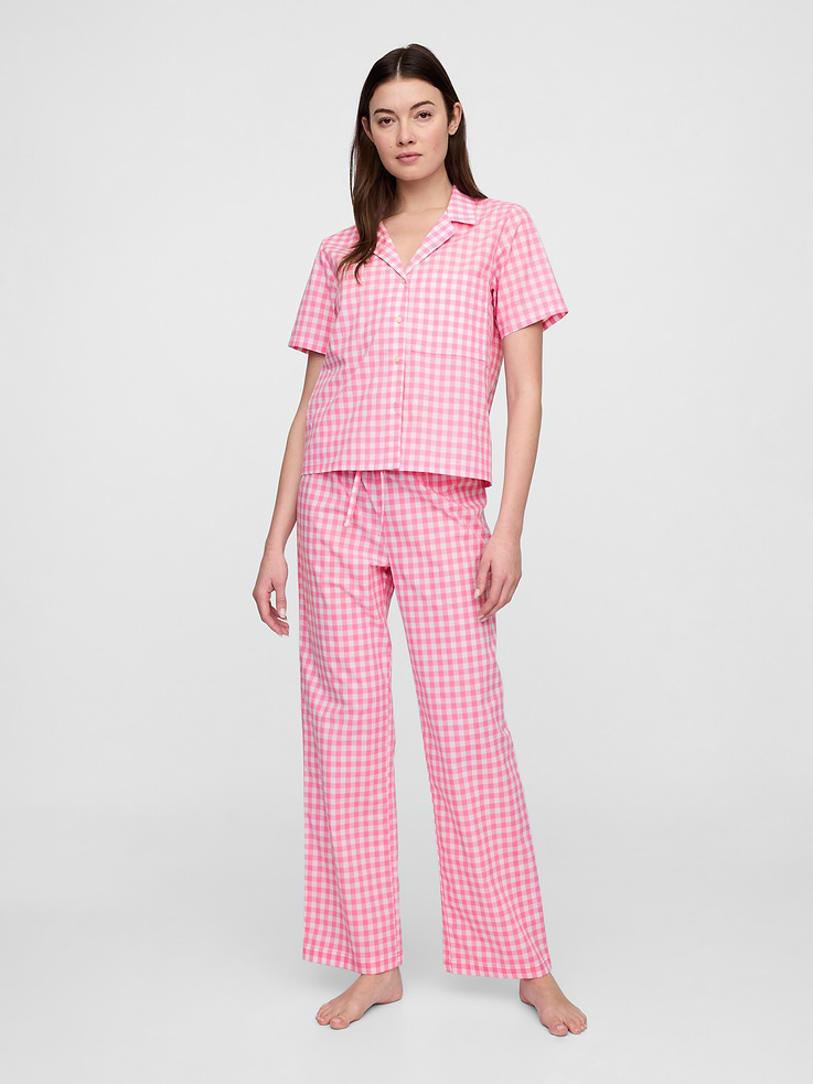 Image number 1 showing, Poplin PJ Pants