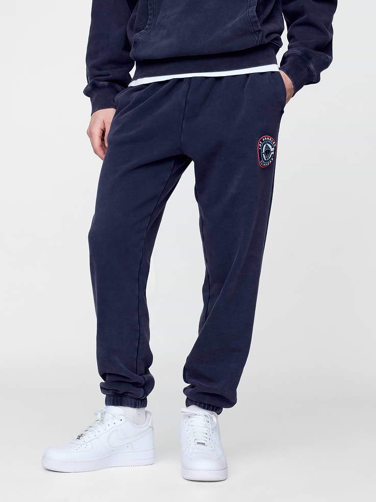 Image 2 of 6, NBA Los Angeles Clippers Logo Heavyweight Joggers