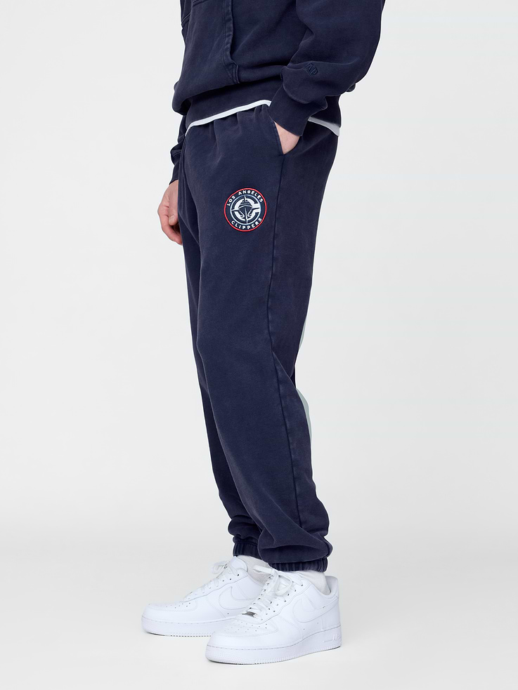 Image 4 of 6, NBA Los Angeles Clippers Logo Heavyweight Joggers