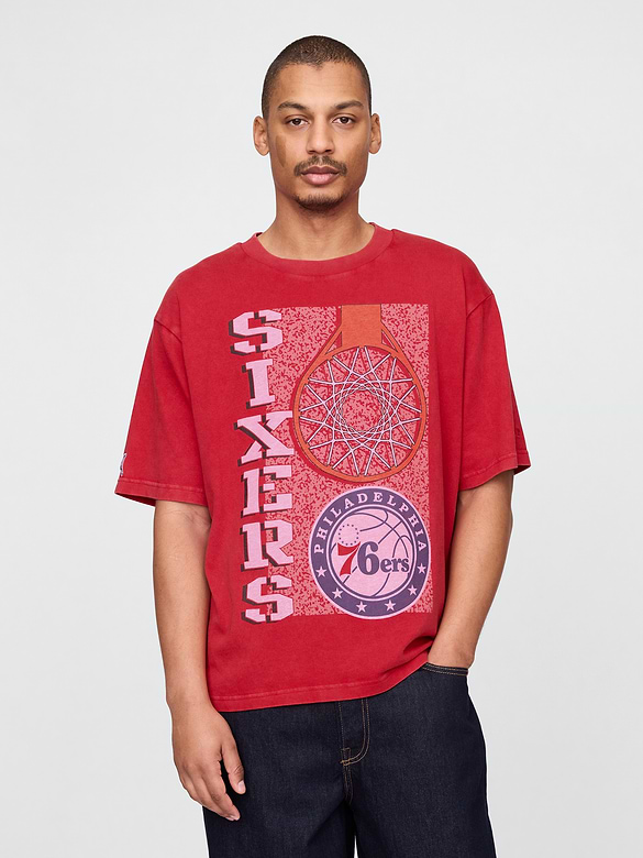 NBA Philadelphia Sixers Graphic T-Shirt
