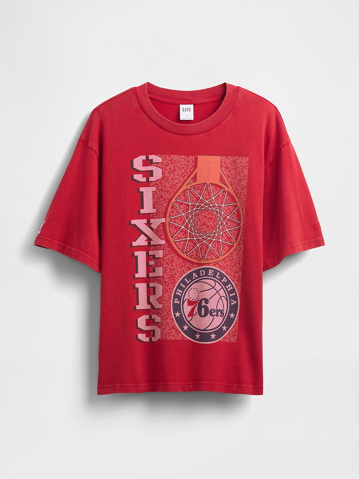 Image number 5 showing, NBA Philadelphia Sixers Graphic T-Shirt