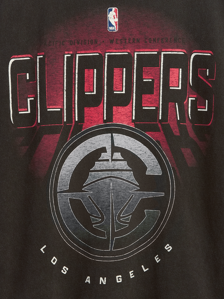 Image 4 of 5, NBA Los Angeles Clippers Graphic T-Shirt