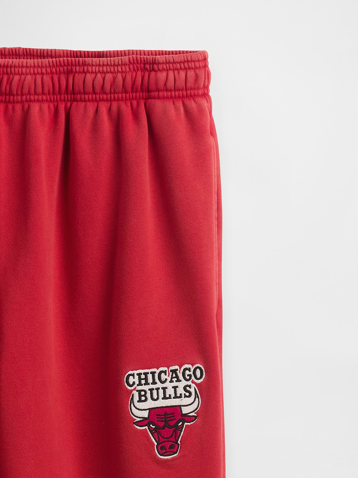 Image 5 of 8, NBA Chicago Bulls Logo Heavyweight Joggers