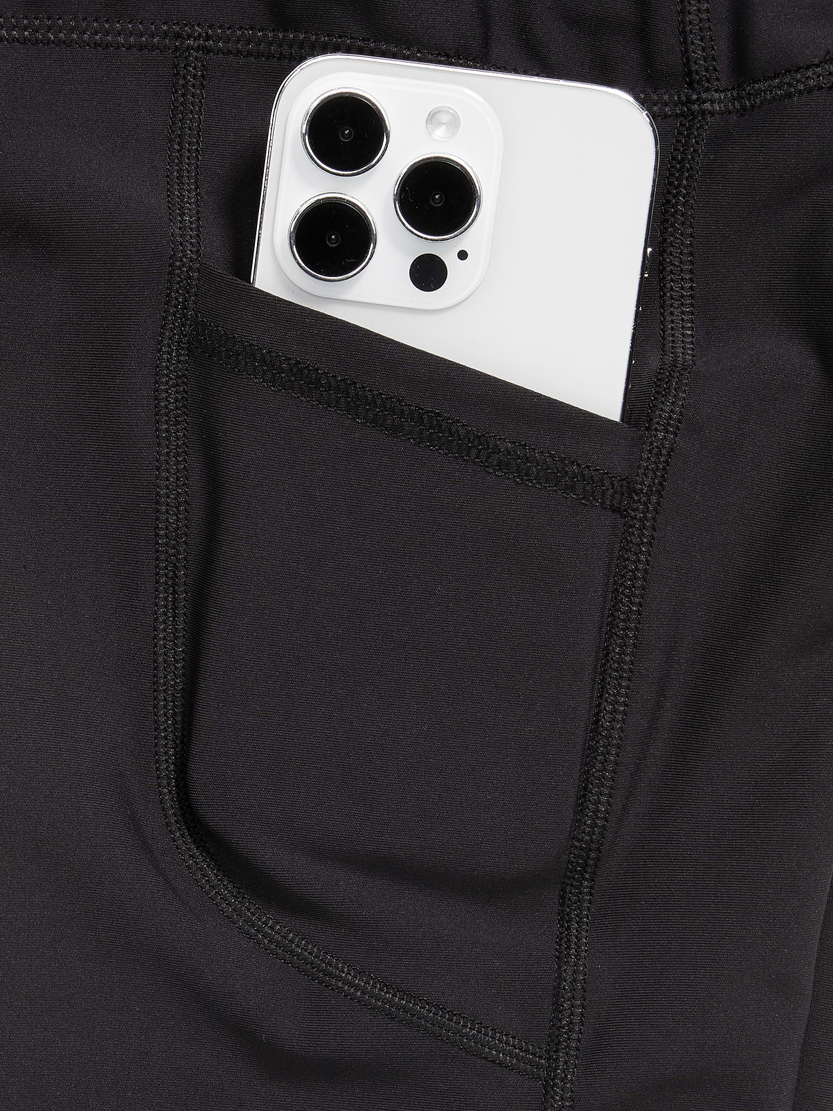 Image number 6 showing, High-Waisted PowerSoft 7/8-Length Side-Pocket Leggings for Girls