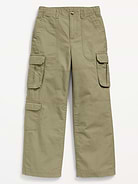L'image numéro 4 présente Pantalon cargo indéchirable coupe généreuse pour garçon