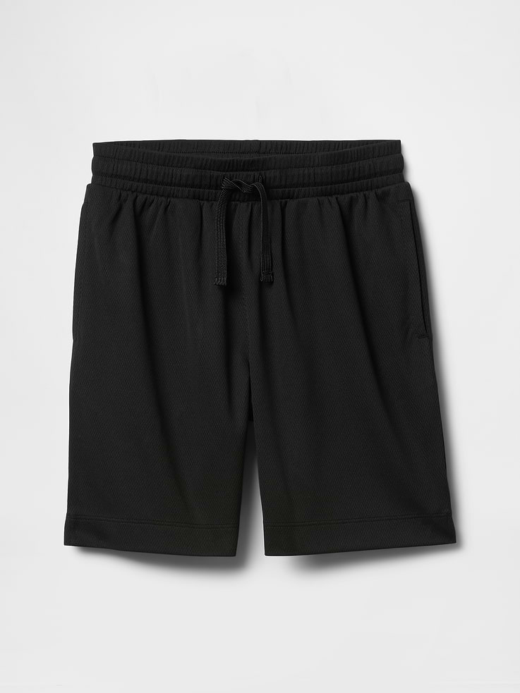 Image number 2 showing, Kids GapFit 6" Recycled Mesh Easy Shorts